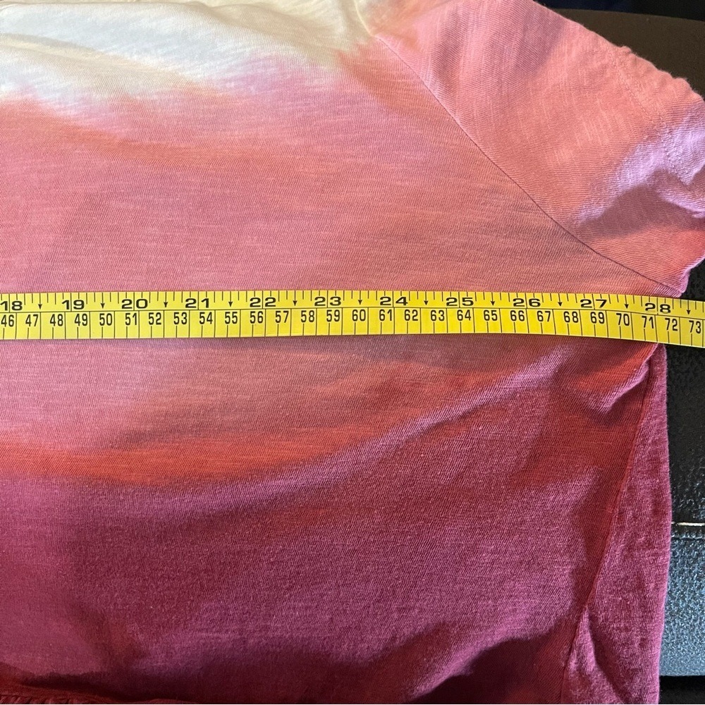 French Laundry Gradient Pink‎ Ruffle Top - Picture 7 of 10